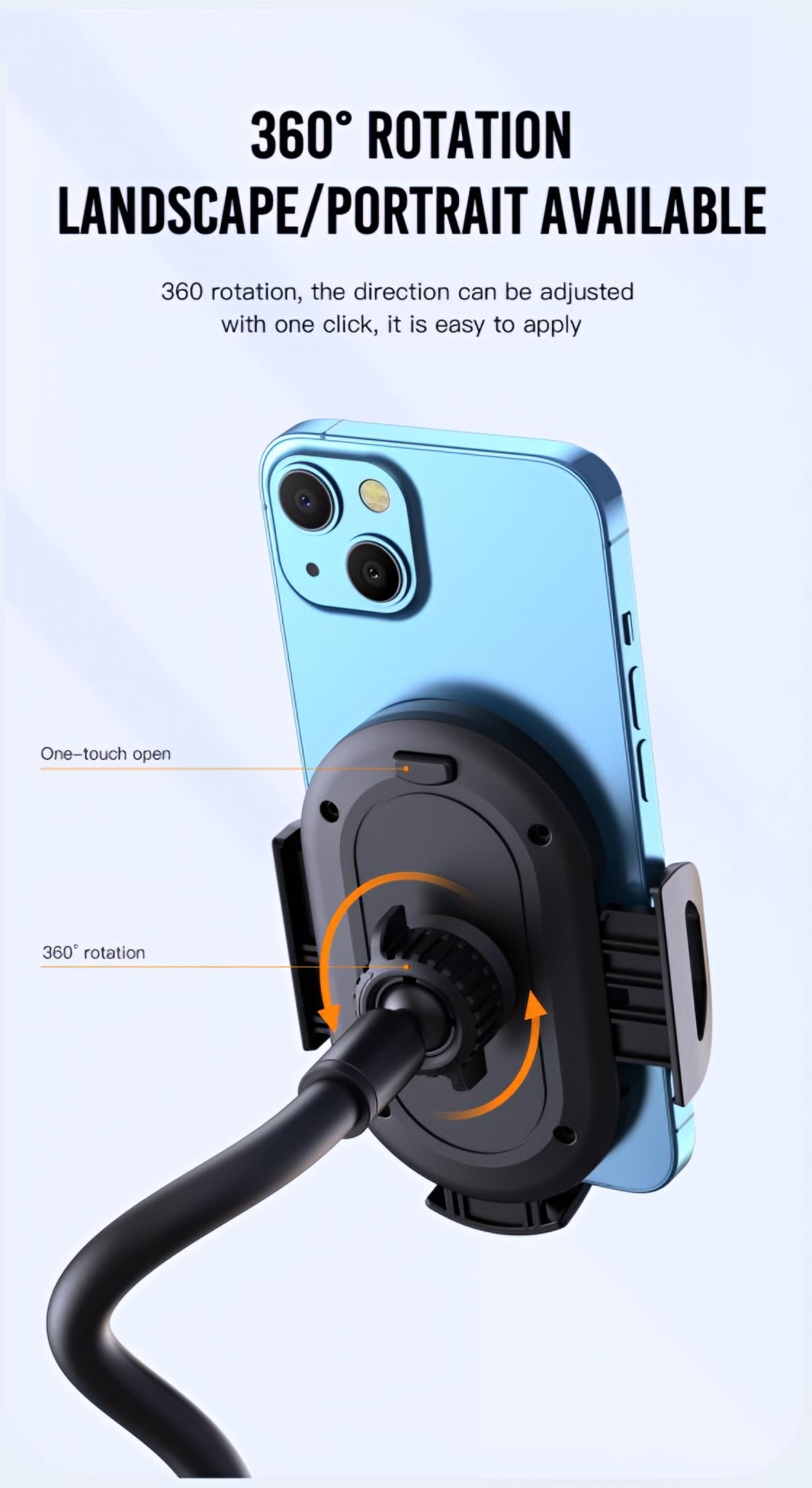 Auto nosač XO Design C105, Univerzalan, Crni