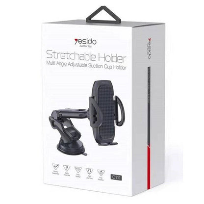 Auto nosač Yesido C111, 4.5inch - 6.8inch, Crni