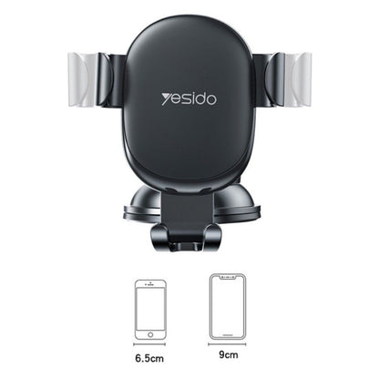 Auto nosač Yesido C120, 4inch - 6.5inch, Crni