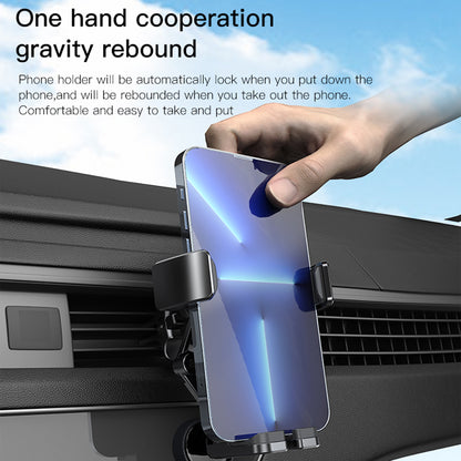 Auto nosač Yesido C166, 4.7inch - 7inch, Crni