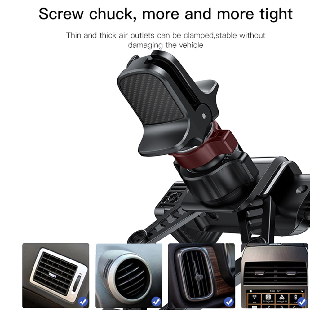 Auto nosač Yesido C166, 4.7inch - 7inch, Crni