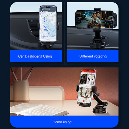 Auto nosač Yesido C174, 4inch - 6.7inch, Crni