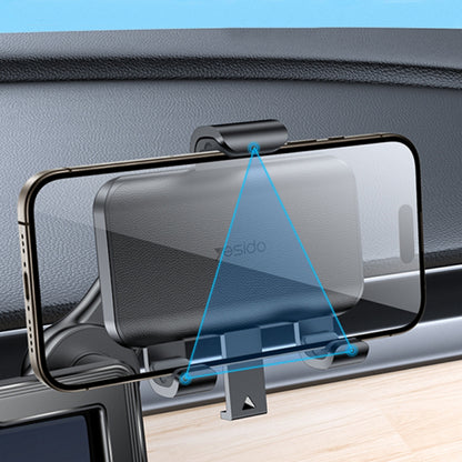 Auto nosač Yesido C250, 4.7inch - 6.8inch, Crni