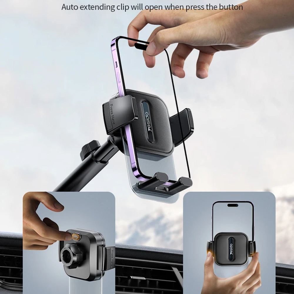 Auto nosač Yesido C261, Univerzalan, Crni