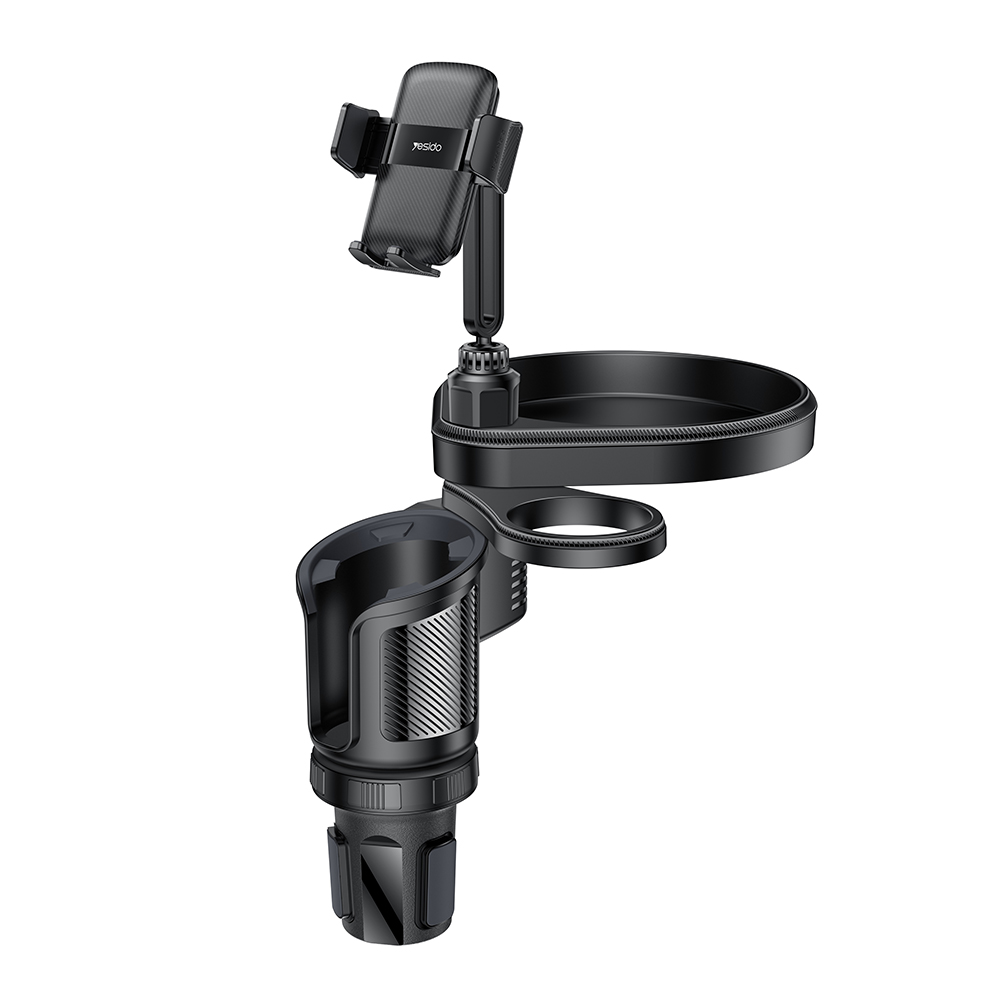 Auto držač Yesido C274, 4.7inch - 7.2inch, Crna, Obnovljeno