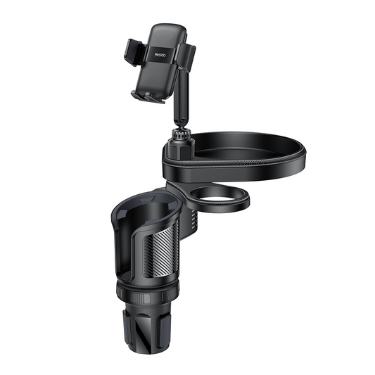 Auto držač Yesido C274, 4.7inch - 7.2inch, Crna, Obnovljeno