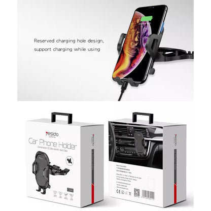 Auto nosač Yesido C84, 4.7inch - 7.4inch, Crni