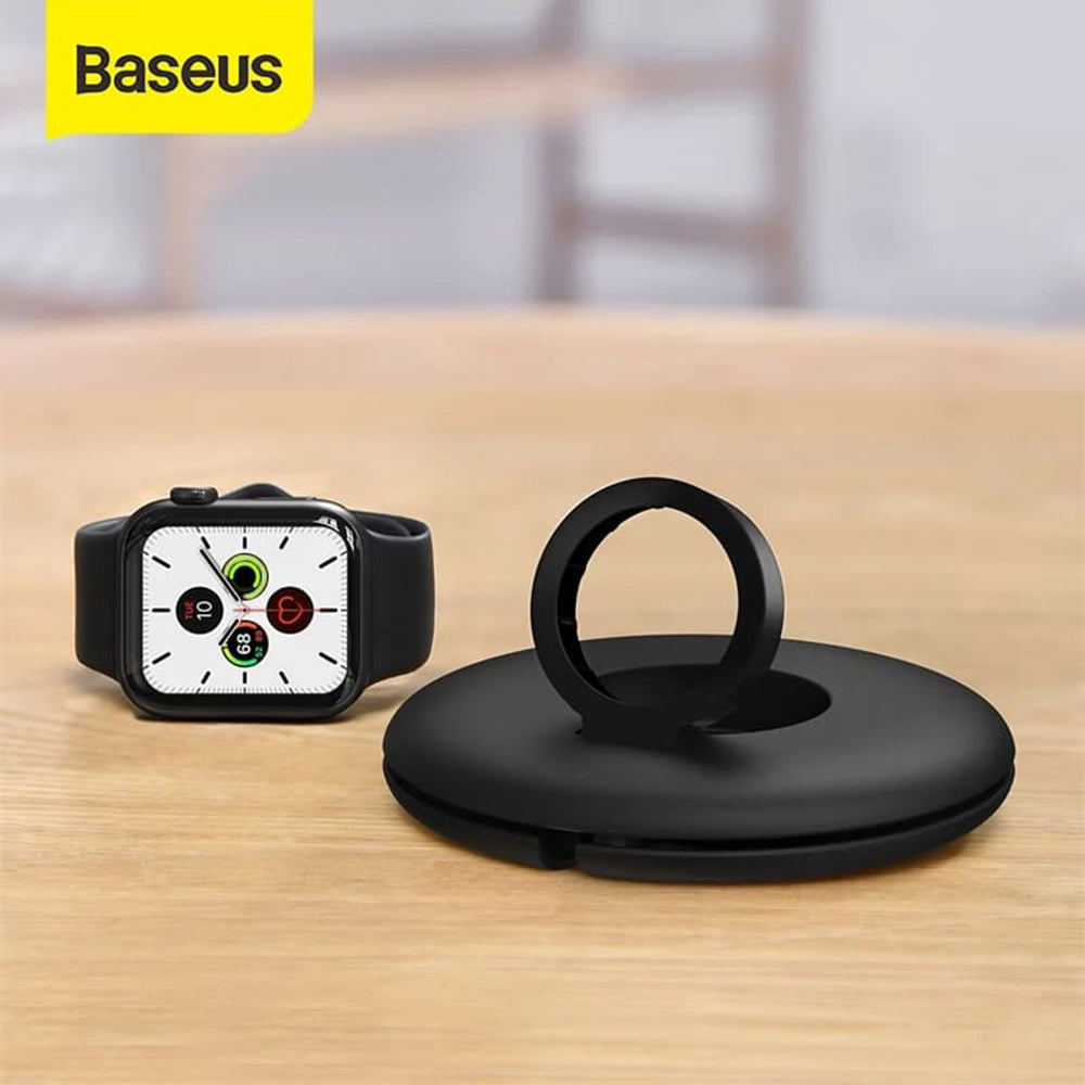 Baseus BS-W511R nosač za bežični punjač Apple Watch serije, crni ACSLH-02