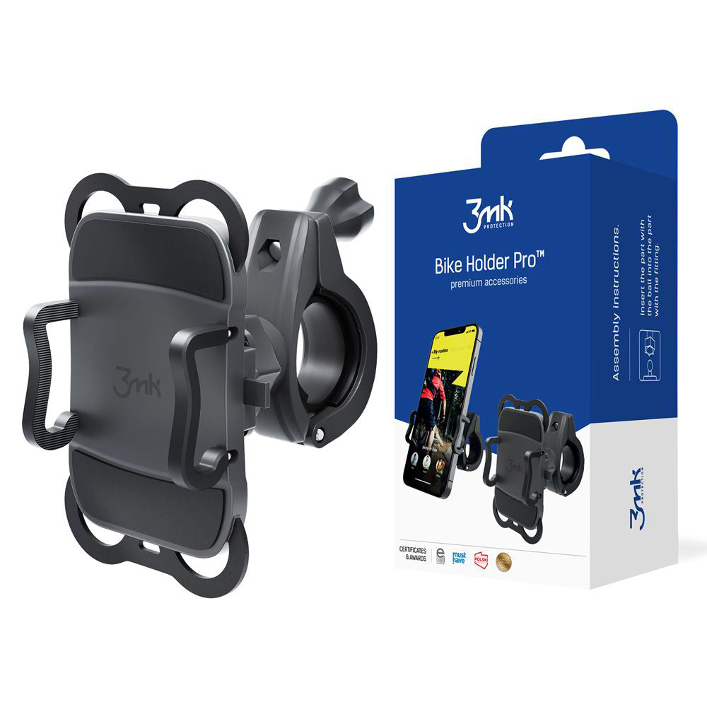 Univerzalni držač za bicikl 3MK Holder Pro, crni