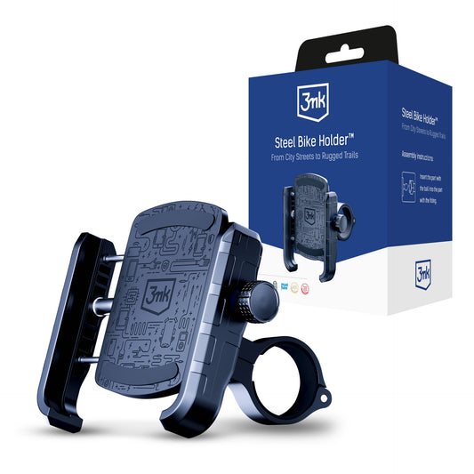 Nosač za bicikl 3MK Steel Bike, Univerzalan, Crni