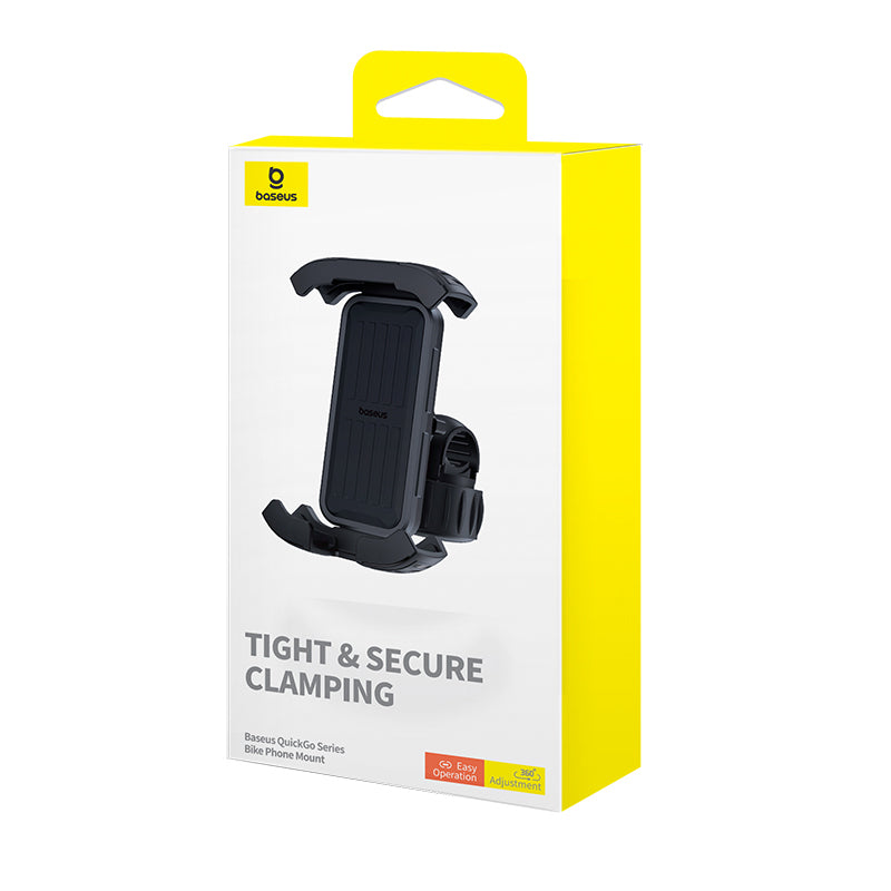 Nosilac za bicikl Baseus QuickGo, 4.6inch - 6.8inch, Crni C40561500113-00
