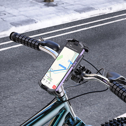 Nosiljka za bicikl Borofone BH105 Basalt, 4.7inch - 7inch, Crna