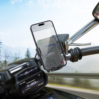 Nosiljka za bicikl Borofone BH13 Knight, 4.5inch - 7inch, Crna