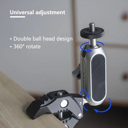 Držač za bicikl za sportsku kameru Techsuit JX-006 za GoPro, Crni
