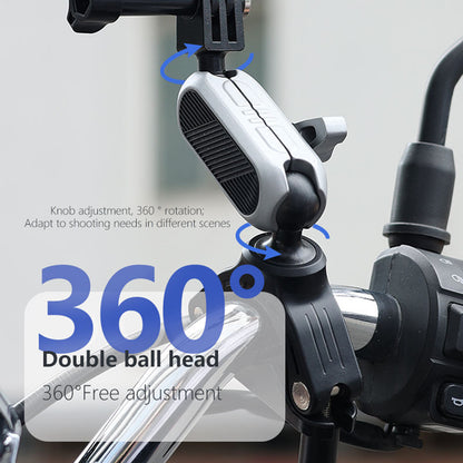Držač za bicikl za sportsku kameru Techsuit JX-008 za GoPro, Siva