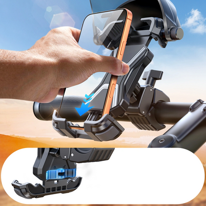 Držač za bicikl motocikl s sjenilom Joyroom JR-ZS528, 4.7inch - 7inch, Crna