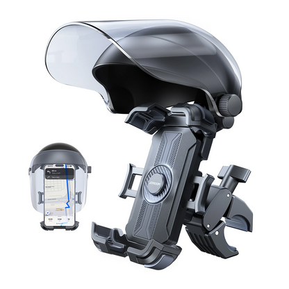 Držač za bicikl motocikl s sjenilom Joyroom JR-ZS526, 4.7inch - 7inch, Crna