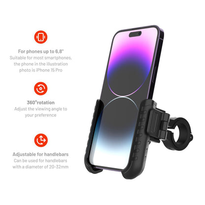 Nosilac za bicikl Fixed FIXBIP, Univerzalan, Crni