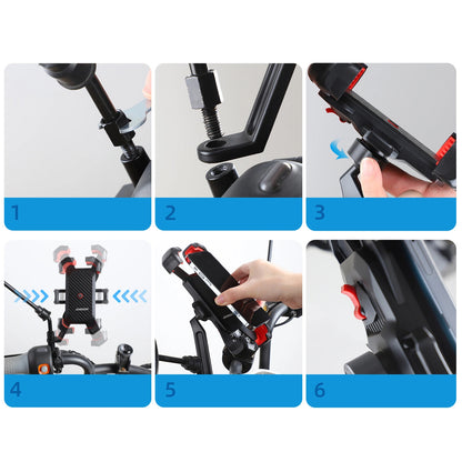 Nosilac za bicikl Joyroom JR-ZS288-m, 4.7inch - 7inch, Crni
