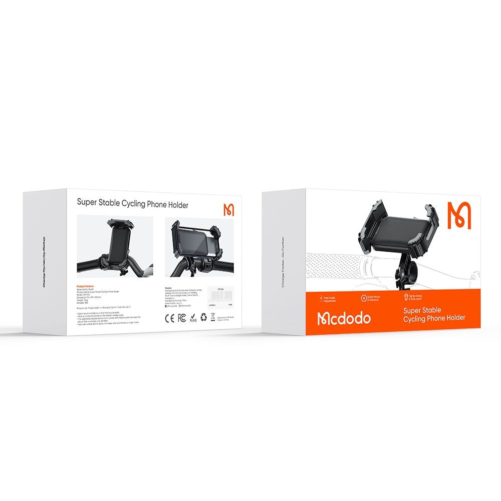 Nosilac za bicikl McDodo CM-5240 Basalt, 4.2inch - 6.5inch, Crni