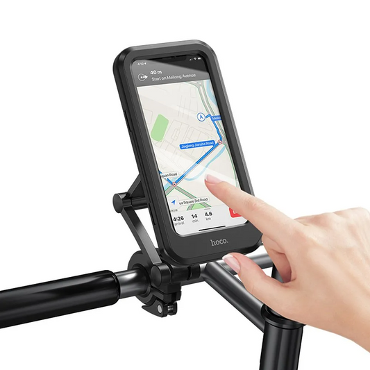 Držač za bicikl motocikl HOCO CA101, 4.5 inča - 7 inča, Crna
