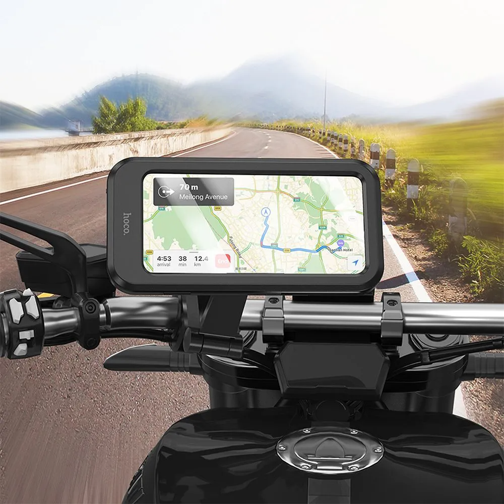 Držač za bicikl motocikl HOCO CA101, 4.5 inča - 7 inča, Crna