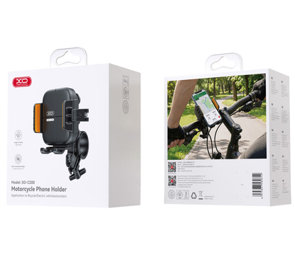 Držač za bicikl motocikl XO Design C200, 4.5 inča - 7 inča, crni