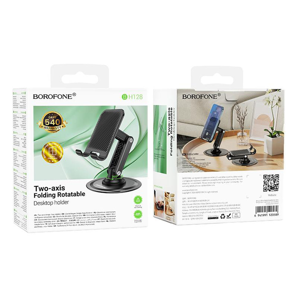 Borofone BH128 Admirado Stalak za Stol, 4.5inch - 7inch, Crna
