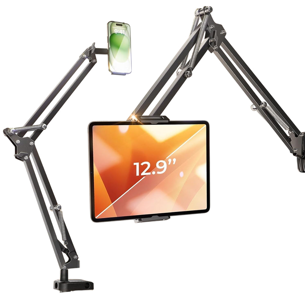 Stalak za stol Lisen za telefon / tablet, 4.7inch - 12.9inch, Crni YL0223060007