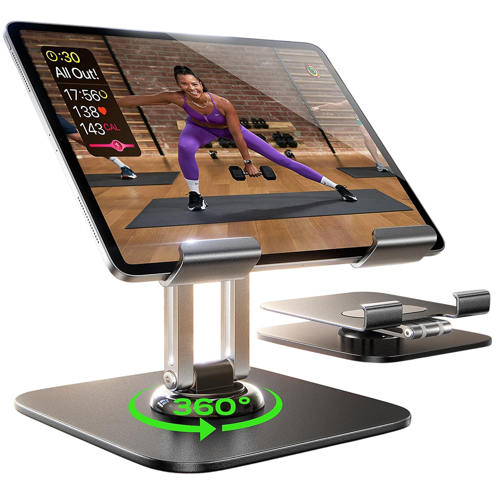 Stalak za stol Lisen Q18 za telefon / tablet, 4.7inch - 12.9inch, Crni YL0423120002