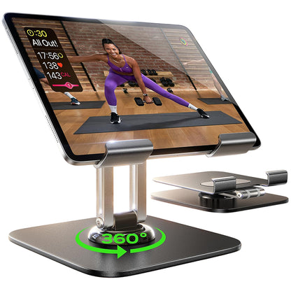 Stalak za stol Lisen Q18 za telefon / tablet, 4.7inch - 12.9inch, Crni YL0423120002