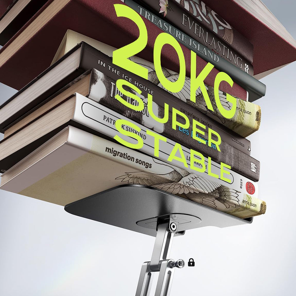 Stalak za stol Lisen Q18 za telefon / tablet, 4.7inch - 12.9inch, Crni YL0423120002