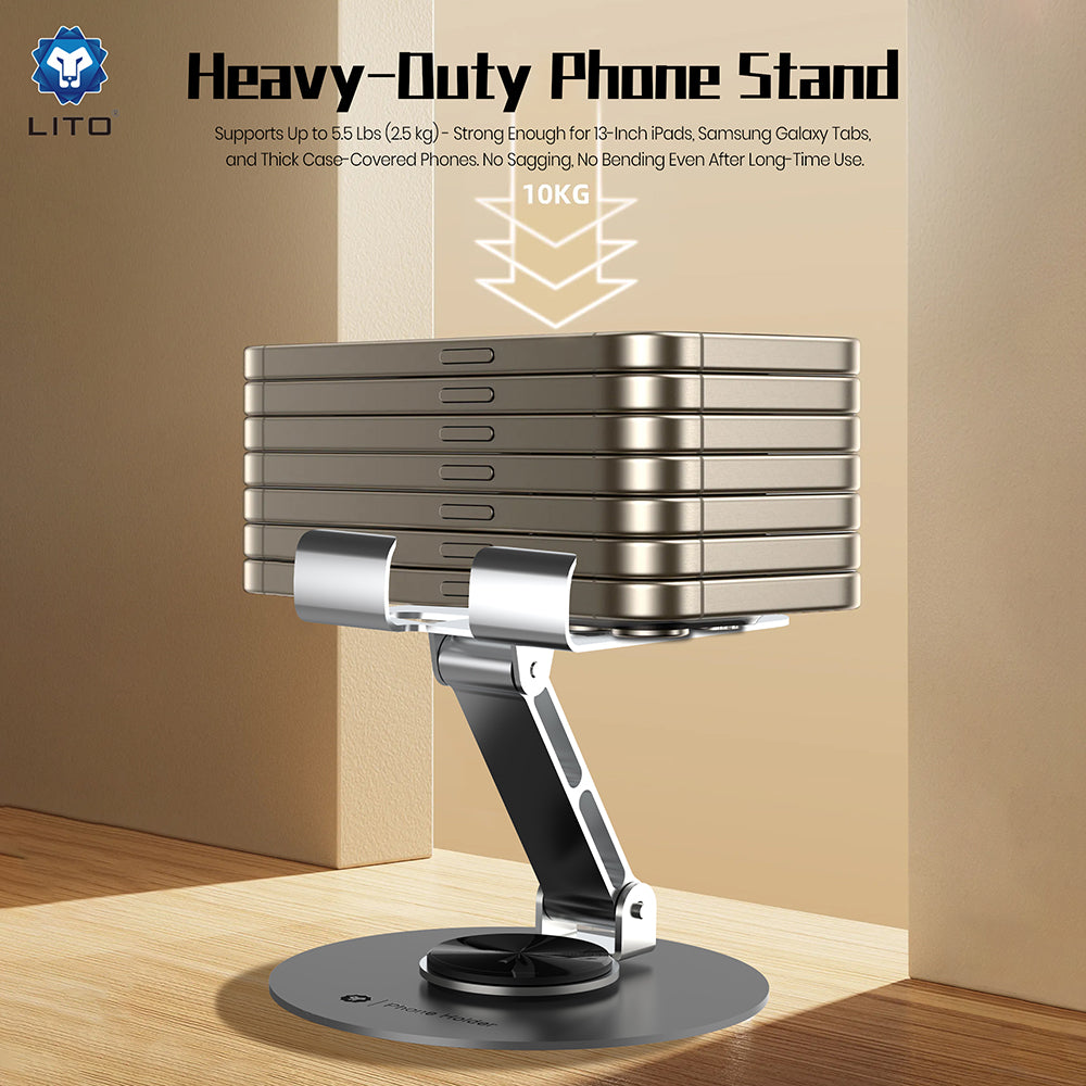 Stalak za stol Lito LT-H01, Univerzalan, Sivi