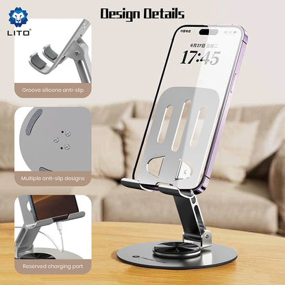 Stalak za stol Lito LT-H01, Univerzalan, Sivi