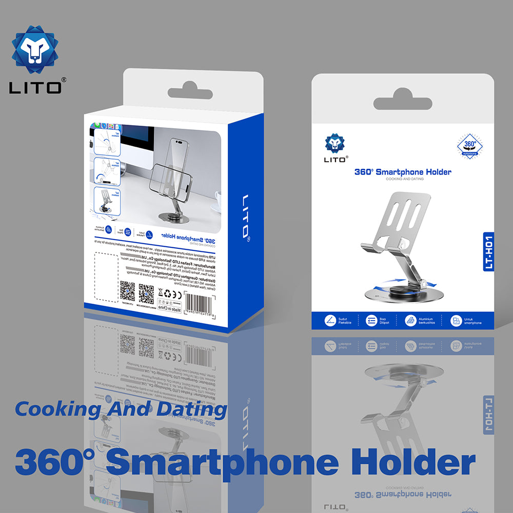 Stalak za stol Lito LT-H01, Univerzalan, Sivi