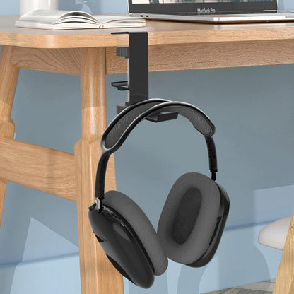 Stalak za stol Techsuit DH2 za slušalice / torbu, crni