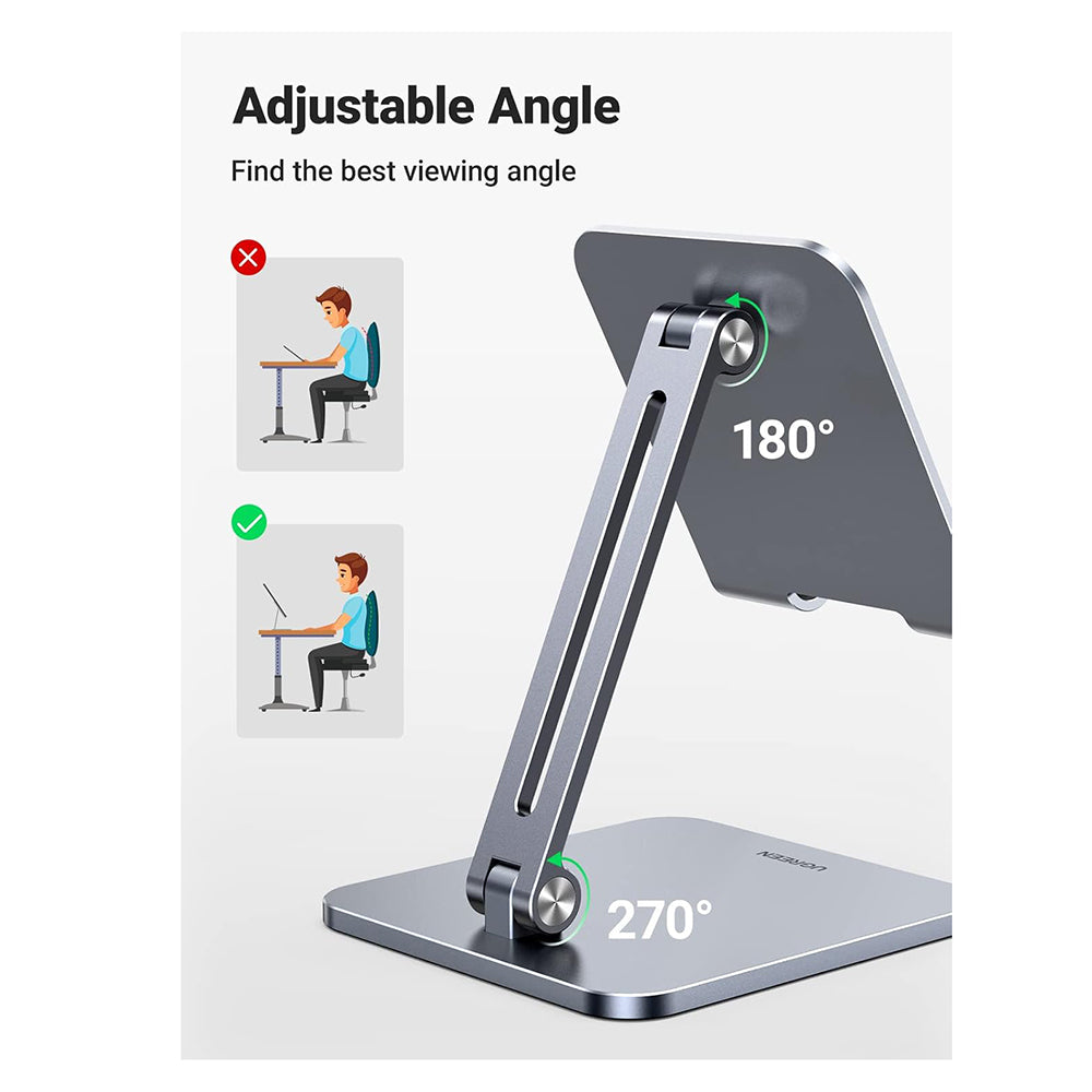 Stalak za stol UGREEN LP134, 6.1inch - 12.9inch, Sivi