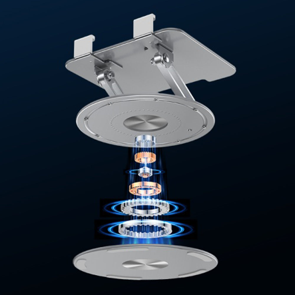 Stalak za stol Yesido C293 za telefon / tablet, 4.5inch - 13inch, Srebrni