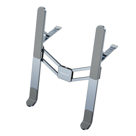 Stalak Borofone BH117 Graceful za laptop do 15.6 inča, Sivi