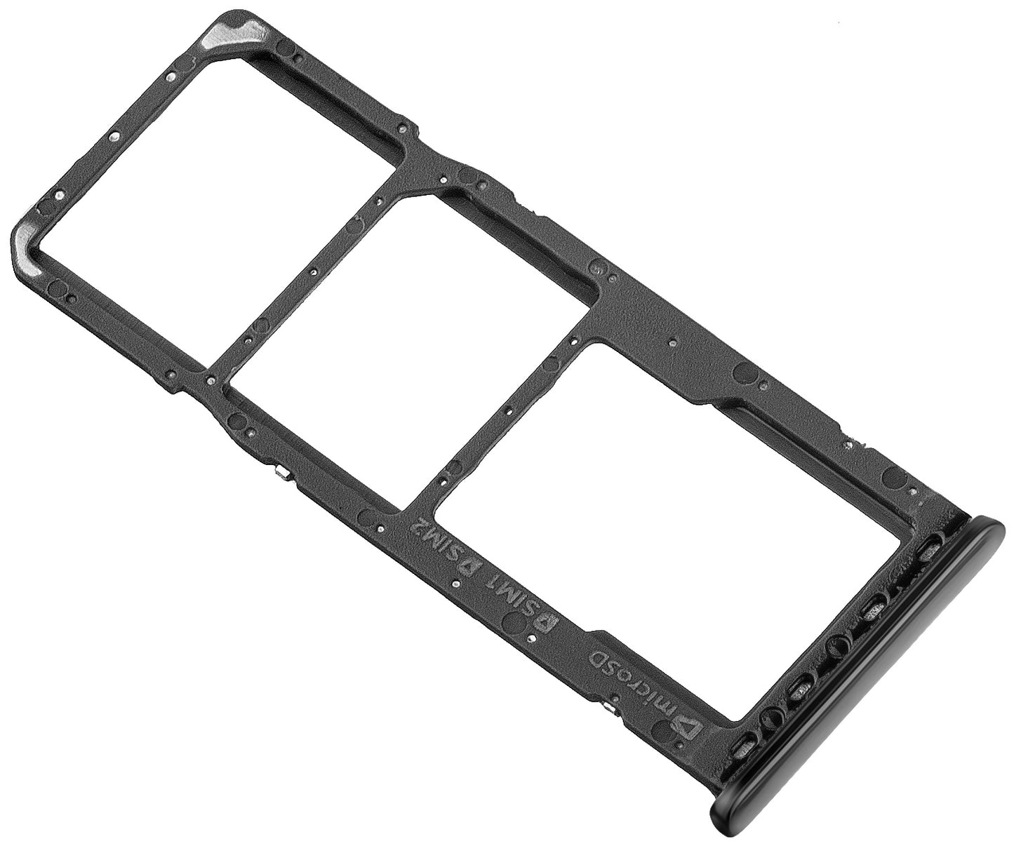 Nosač SIM kartice Samsung Galaxy A50 A505 / A30 A305, Dual SIM, Crni
