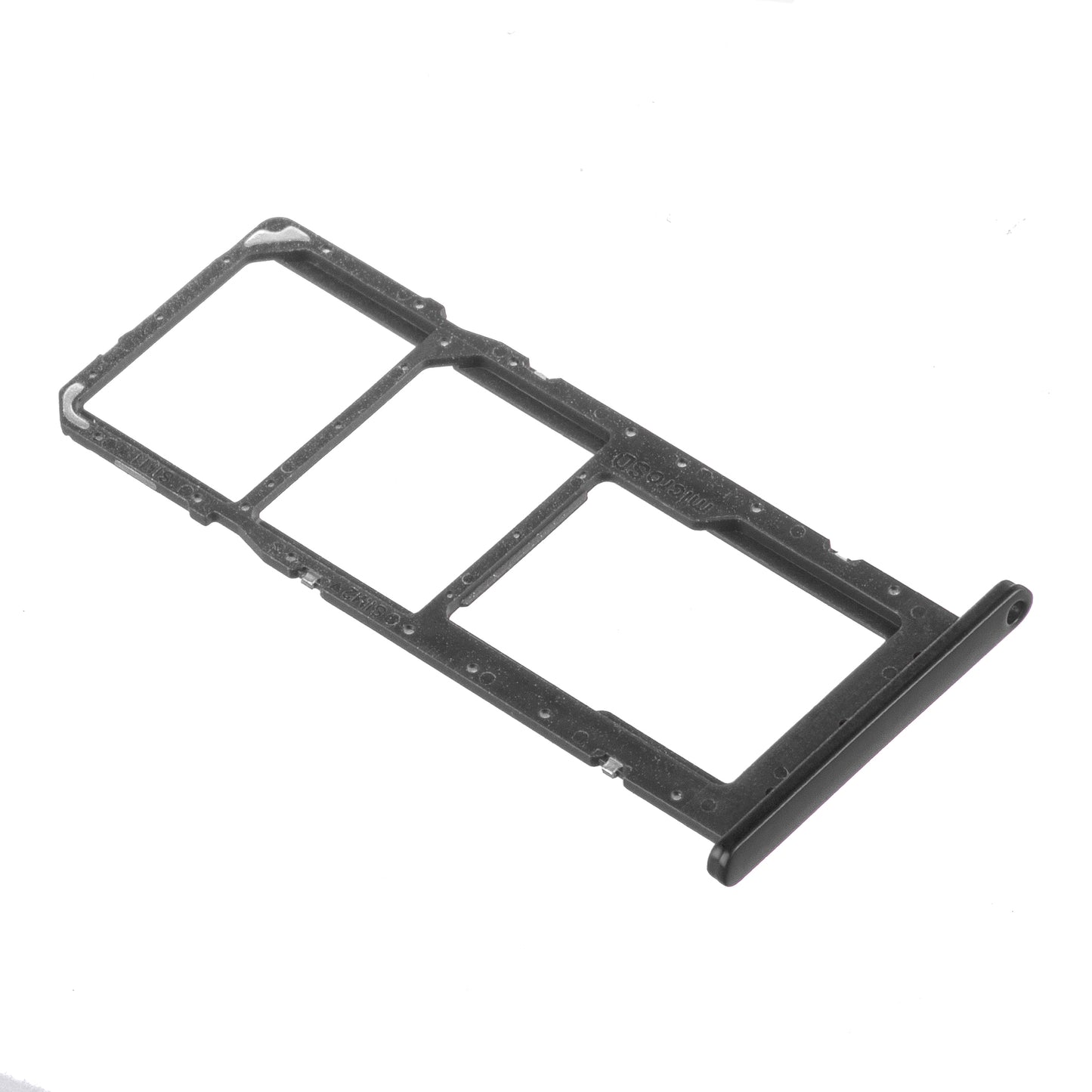 Nosač SIM kartice Samsung Galaxy A02s A025F, Dual SIM, Crni