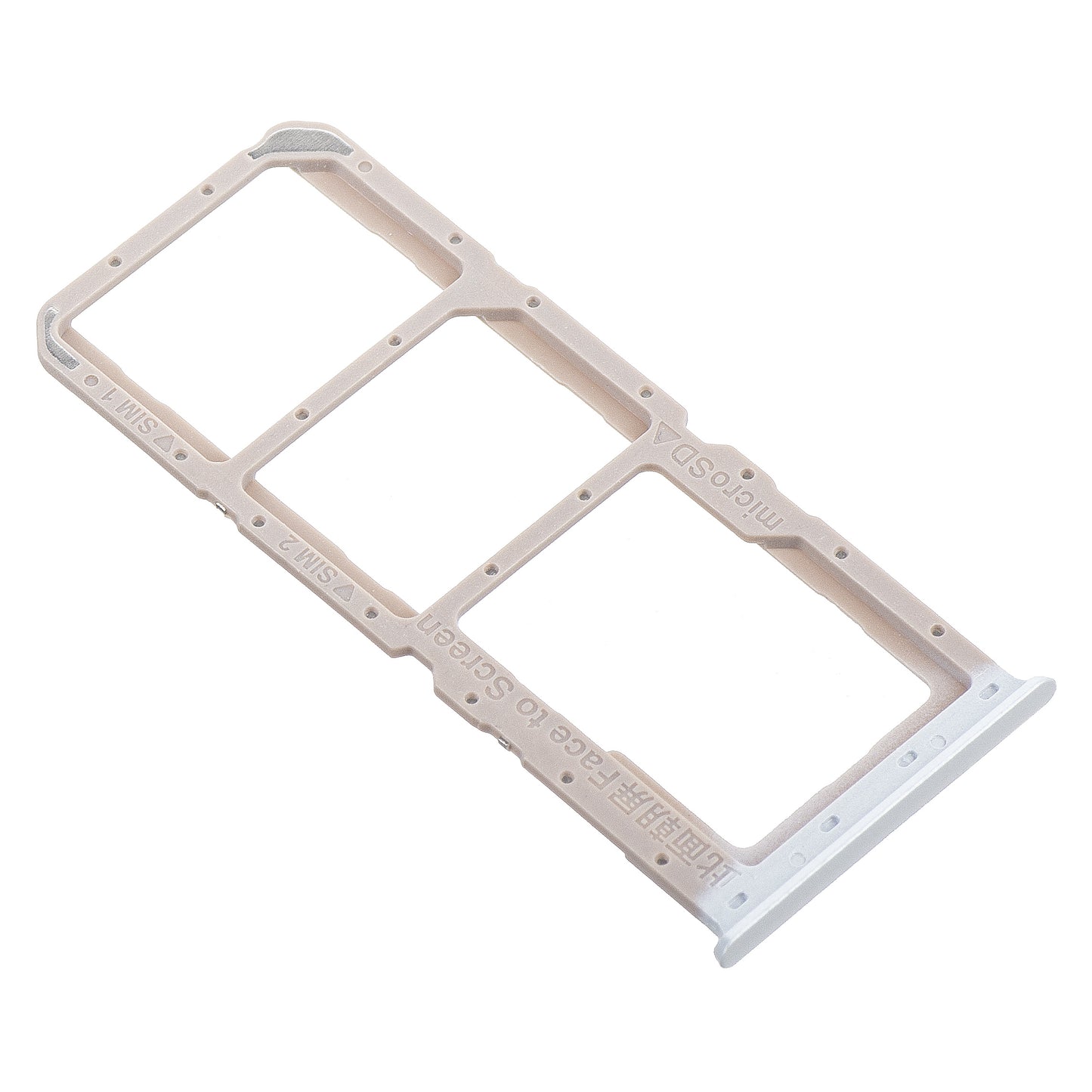 Nosač SIM kartice Oppo A92, bijeli