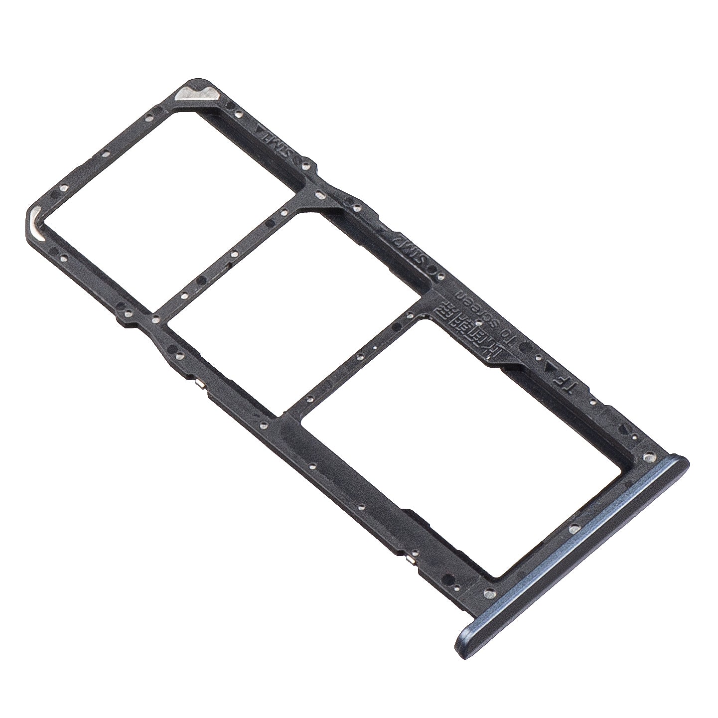 Nosač SIM kartice Realme C20 / C25 / C21 / C20A / C21Y, Crni