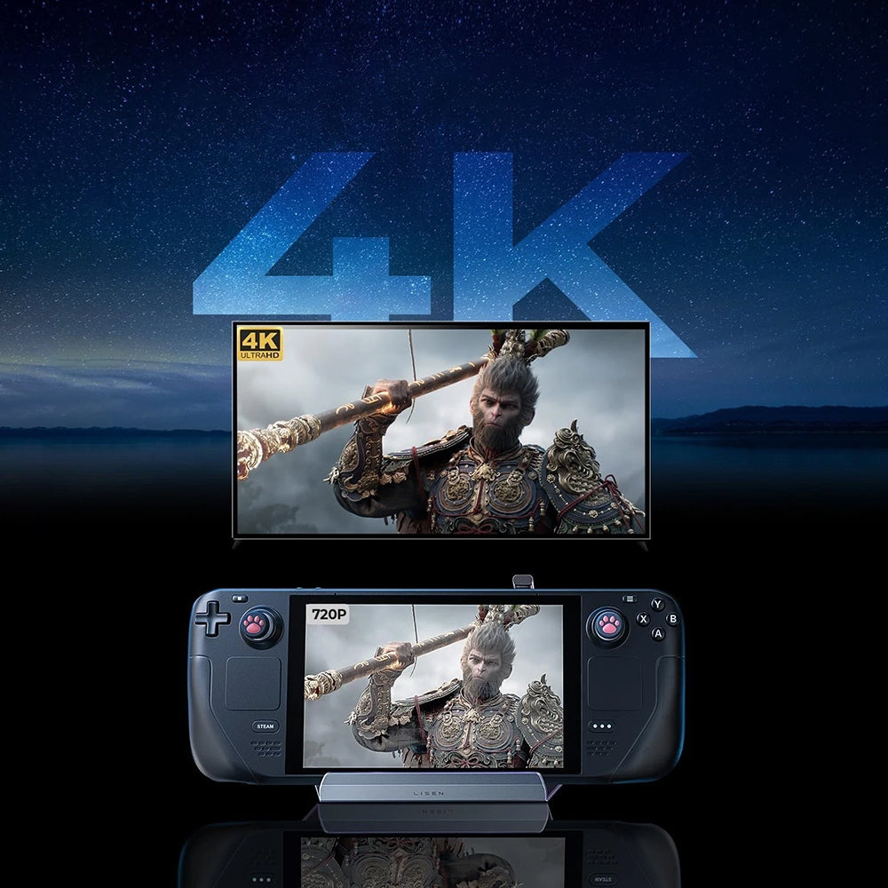 Hub nosač s hladnjakom Lisen S1 za konzolu ROG / Lenovo / Razer / Aya / Logitech / Onexplayer serije, crni YL0423110005