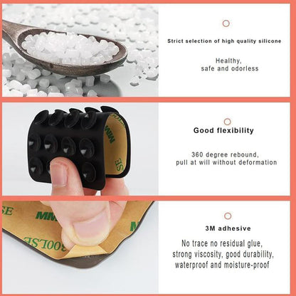 Nosilac s vakuumskim pričvršćenjem Techsuit SC-PAD, Sivi