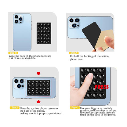 Nosilac s vakuumskim pričvršćivanjem Techsuit SD-PAD, Plavi