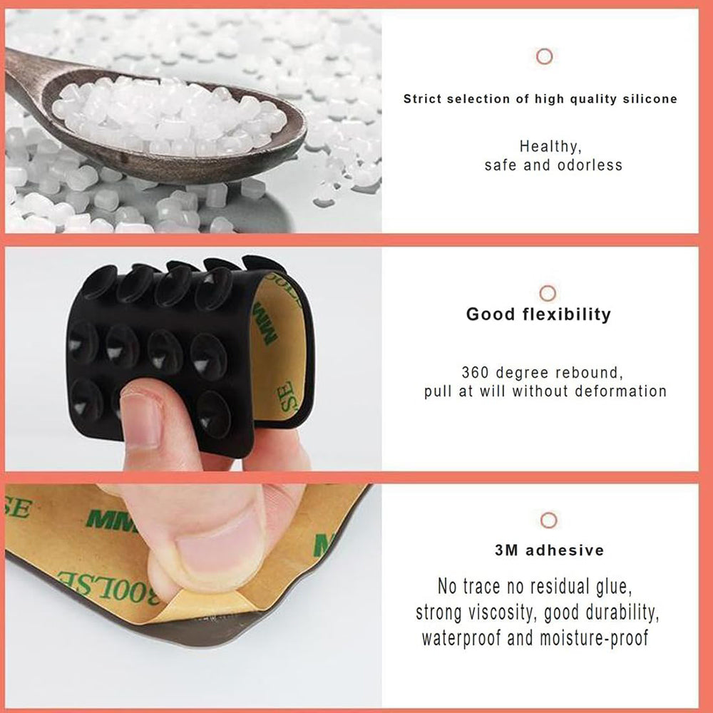 Nosilac s vakuumskim pričvršćivanjem Techsuit SPP-PAD, Svijetlo roza