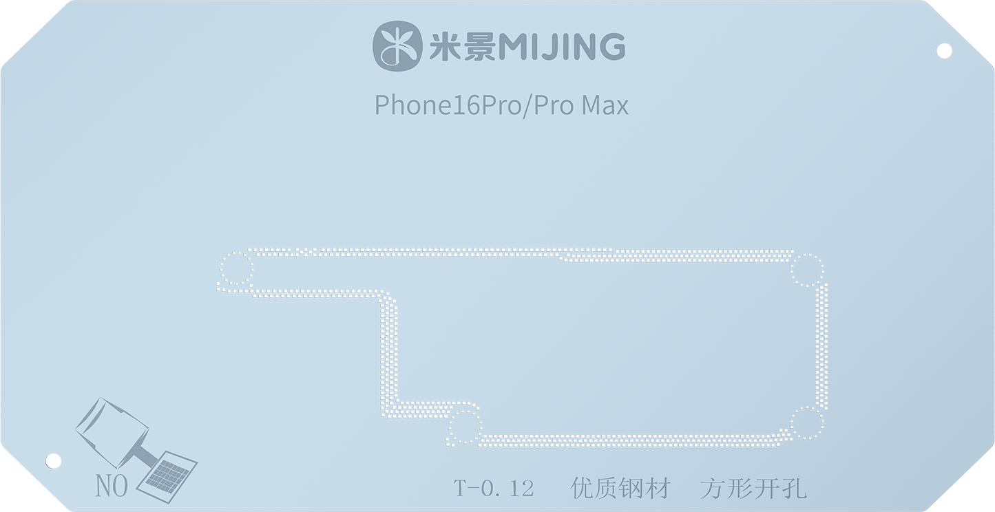 Reballing radna podrška Mijing Z20 za Apple iPhone 16 Series