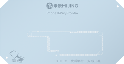 Reballing radna podrška Mijing Z20 za Apple iPhone 16 Series