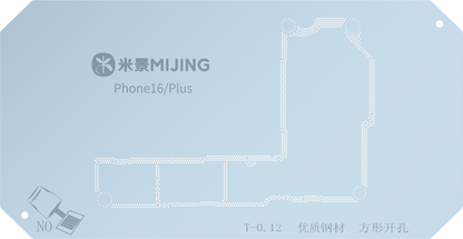 Reballing radna podrška Mijing Z20 za Apple iPhone 16 Series